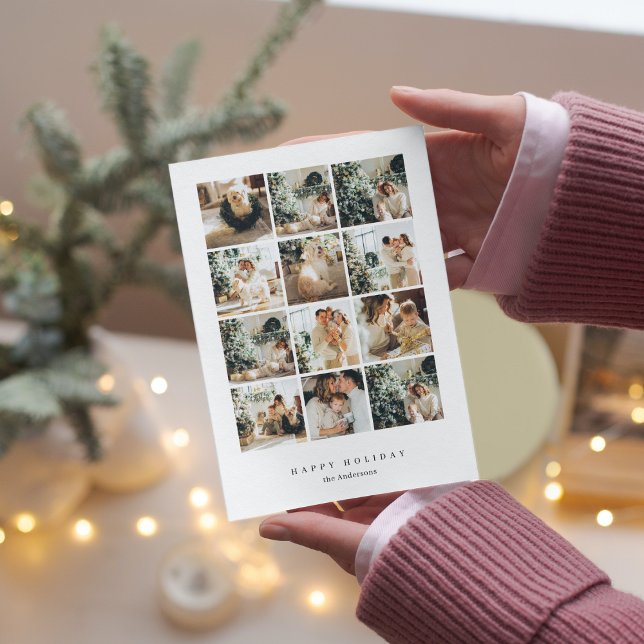 Collage kerstfoto Happy Kerstfeestdag (Creator heeft geüpload)