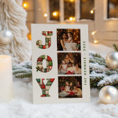 Collage Kerstfoto's | Patchwork Vreugde  Feestdagenkaart