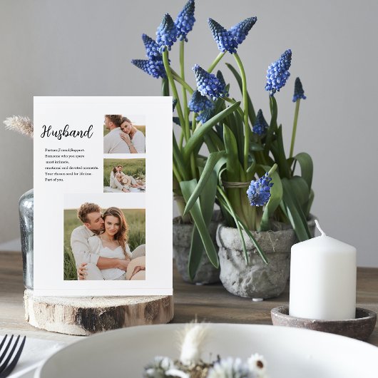 Collage Koppel Foto & Romantisch Echte Liefde Gesc