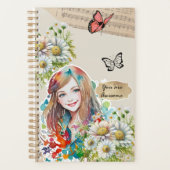 Collage Kunst April, Madeliefje Planner (Voorkant)