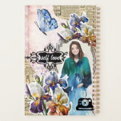 Collage Kunst Februari, Iris Planner (Achterkant)