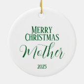 Collage kunst insect kunst BUTTERFLY XMAS LIGHTS Keramisch Ornament (Achterkant)