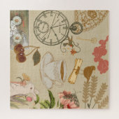  collage kunst legpuzzel (Horizontaal)