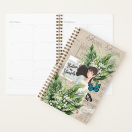 Collage Kunst May, Lelietje-van-dalen Planner