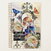 Collage Kunst November, Chrysanthemum Planner (Voorkant)