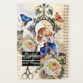 Collage Kunst November, Chrysanthemum Planner (Achterkant)