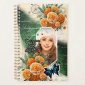 Collage Kunst Oktober, Goudsbloem Planner (Voorkant)