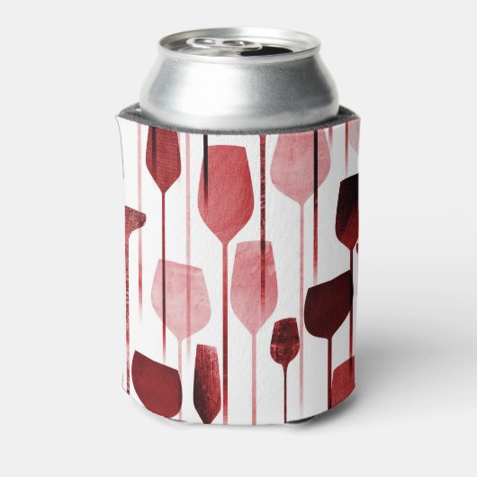 Collage kunst: partij drink patroon. blikjeskoeler (Blikje Achterkant)