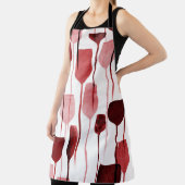 Collage kunst: partij drink patroon. schort (Insitu)