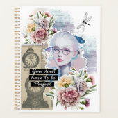 Collage Kunst Verjaardagsbloemen Planner (Voorkant)