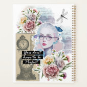 Collage Kunst Verjaardagsbloemen Planner (Achterkant)