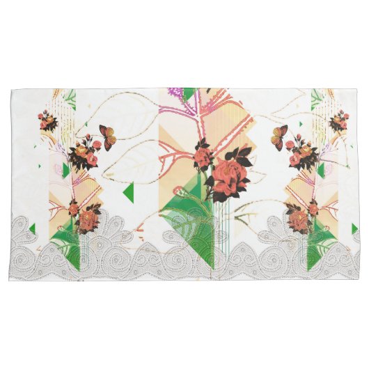 Collage  kussensloop (Voorkant-Rechts)