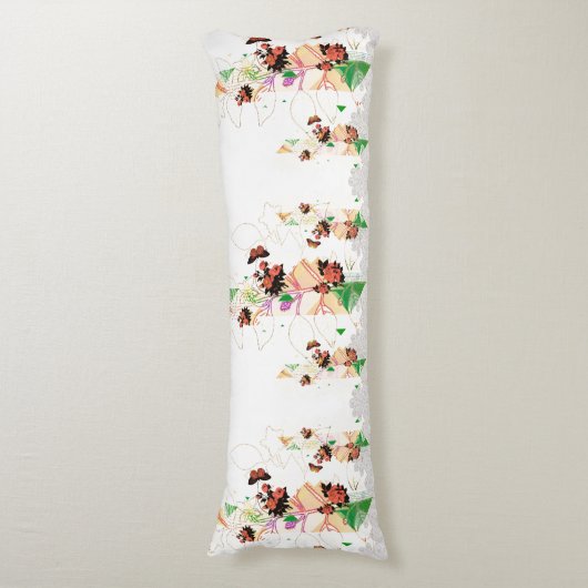 Collage  lichaamskussen (Voorkant Verticaal)