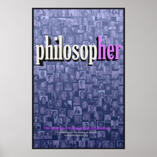 Collage (Lila) Poster (Voorkant)