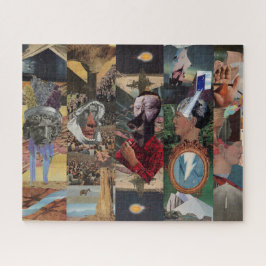 Collage line-up legpuzzel