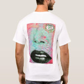 "Collage Lips Eye" T-shirt (Achterkant)