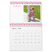 Collage, maandelijkse foto's en lijstfoto's kalender (Feb 2026)