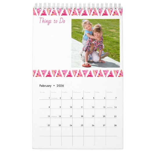 Collage, maandelijkse foto's & om lijst 2023 te ma kalender (Feb 2026)