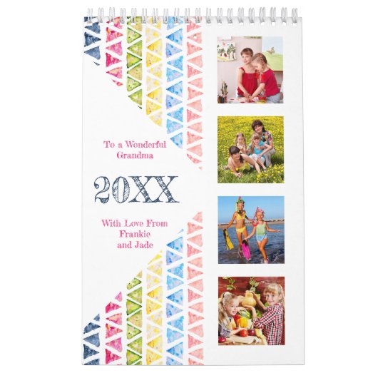 Collage, maandelijkse foto's & om lijst 2023 te ma kalender (Hoes)