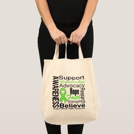 Collage - Mentale Gezondheid Tote Bag (Voorkant (product))
