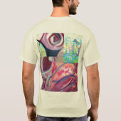 Collage met logo op voorzijde t-shirt (Achterkant)