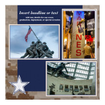 Collage militaire scrapbook