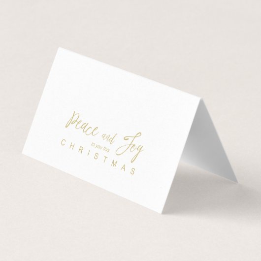 Collage Minimalist Merry Christmas 5 Photos Family Kaart (Achterkant)