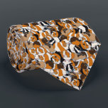 Collage of Guinee Pigs Illustrations Patterned Stropdas<br><div class="desc">Show van je liefde voor cavia's met deze gepatenteerde mode accessoire. Deze stropdas heeft een collage van realistische proefkonijntjes. De achterkant heeft een coördinerend gestreepte patroon.</div>