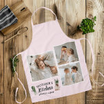 Collage Photo & Mother Kitchen is altijd open Schort<br><div class="desc">Verhoog uw keukenstijl met dit gepersonaliseerde schort "Collage Photo & Mother Kitchen Is Always Open". Dit schort is ideaal voor de chef-kok en bevat een aanpasbare fotocollage en de hartverwarmende boodschap "Mother's Kitchen Is Always Open". Ideaal om te koken, bakken en grillen, dit schort maakt een geweldig cadeau voor Moederdag,...</div>