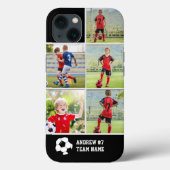 Collage photos Children's Soccer Team  Case-Mate iPhone Case (Achterkant)
