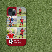 Collage photos Children's Soccer Team  Case-Mate iPhone Case