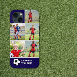 Collage photos Children's Soccer Team  Case-Mate iPhone Case