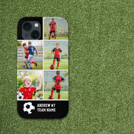 Collage photos Children's Soccer Team  Case-Mate iPhone Case