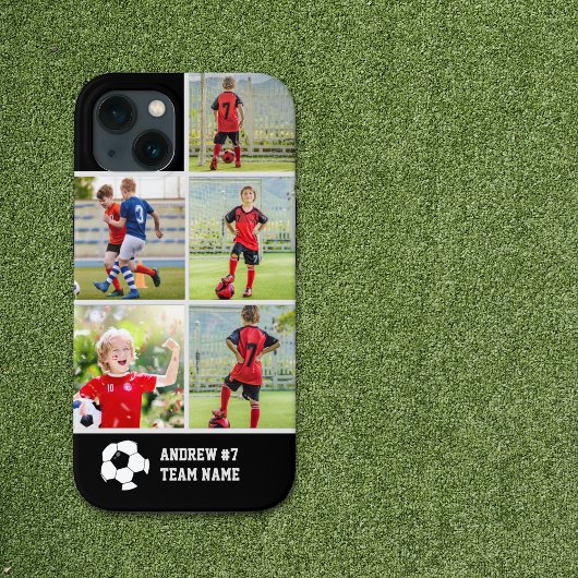 Collage photos Children's Soccer Team  Case-Mate iPhone Case