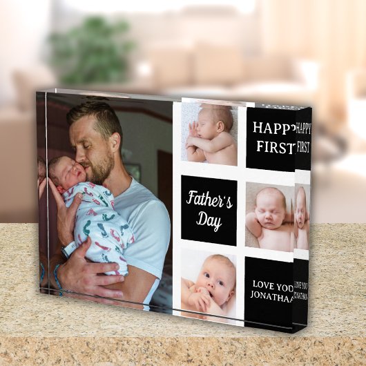 Collage Photos First Father's Day Fotoblokken