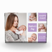 Collage Photos First Mother's Day Fotoblokken (Voorkant)