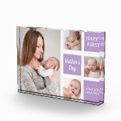 Collage Photos First Mother's Day Fotoblokken (Rechts)