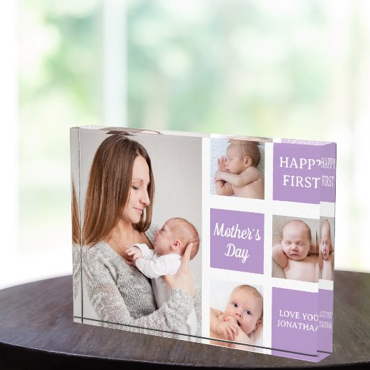 Collage Photos First Mother's Day Fotoblokken