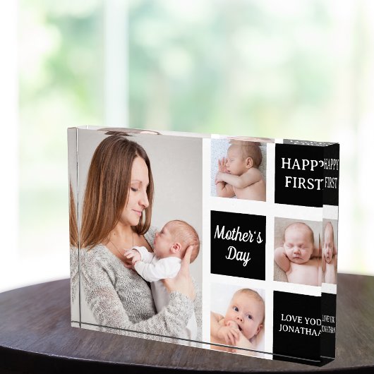 Collage Photos First Mother's Day Fotoblokken