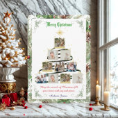 Collage Pine Needle Feestdagenkaart