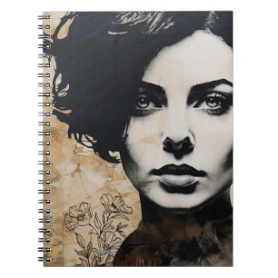 Collage Portret Notitieboek Journaal