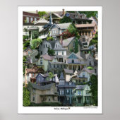 Collage Poster, Saline Michigan Poster (Voorkant)