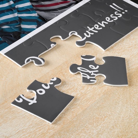 Collage Puzzle/Casse-tête à personaliser Legpuzzel (Zijkant)