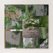 Collage Puzzle: Deer dikker Legpuzzel (Horizontaal)