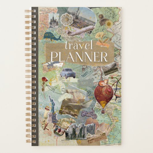  collage reisplanner planner (Voorkant)