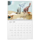 Collage - Retro Fictie Kalender (Mar 2027)