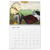 Collage - Retro Fictie Kalender (Jan 2027)
