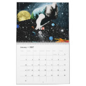 Collage - Retro Fiction Calendar Kalender (Jan 2027)