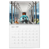 Collage - Retro Fiction Calendar Kalender (Mar 2027)