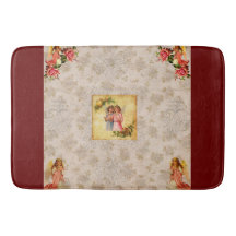  collage Retro met kant en bloemen